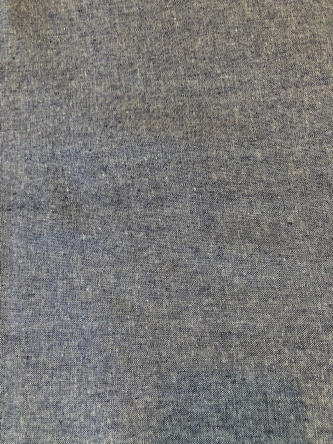 blue linen fabric