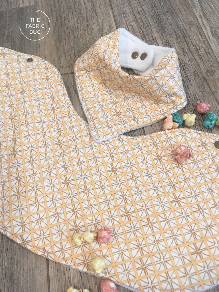 burp cloths and bibs