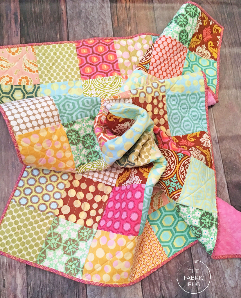 baby quilt minky