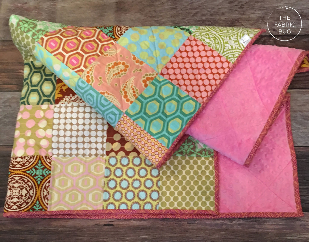 handmade patchwork quilt