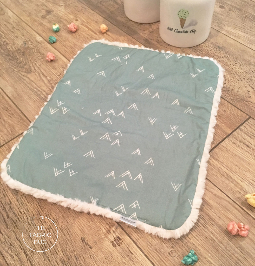 Voile & Minky Lovey Blanket